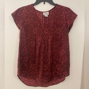 Liz Claiborne Size medium Satin Blouse